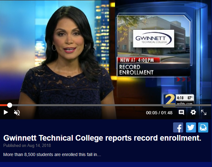 Record breaking enrollment video image
