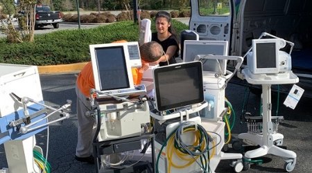 Gwinnett Technical College Donates Ventilators and Other Medical Supplies to GEMA