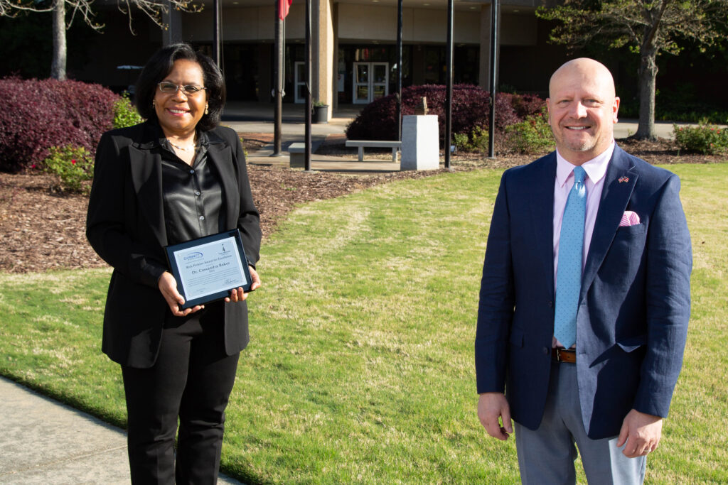 Gwinnett Technical College Names Dr. Cassandra Baker Rick Perkins Instructor of the Year