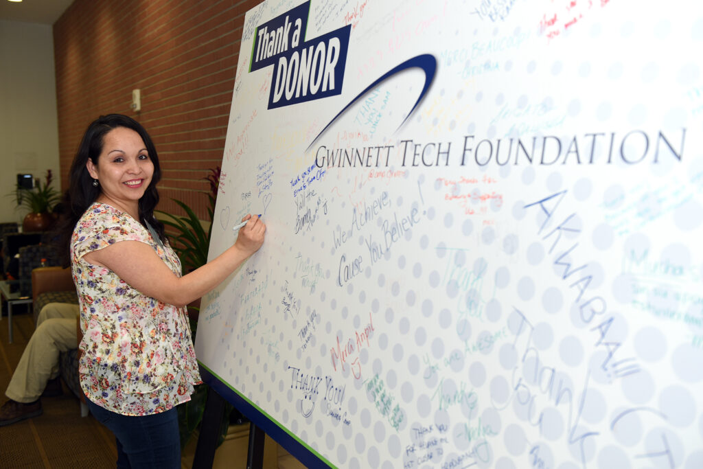Gwinnett Tech Foundation - Thank a Donor