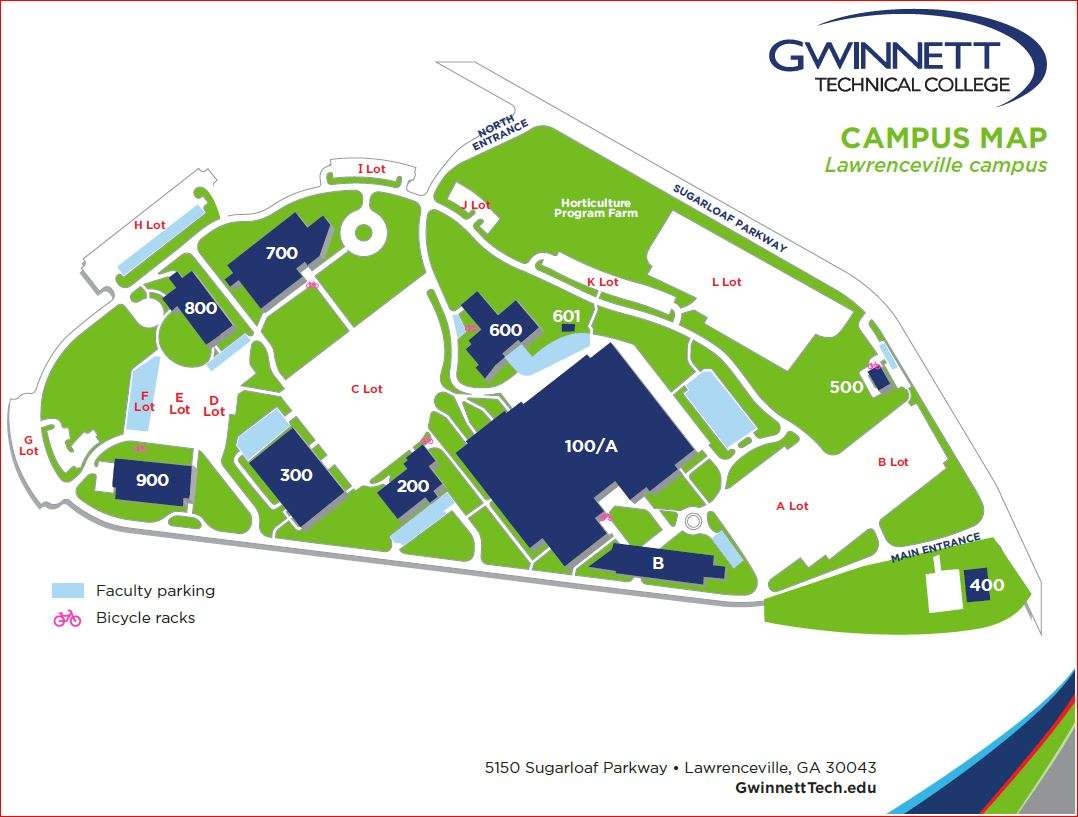LAW Campus Map 2022