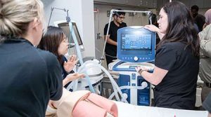 Respiratory Care students in class