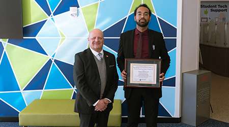 Thomas Schoolcraft Honored as Gwinnett Tech’s GOAL Student