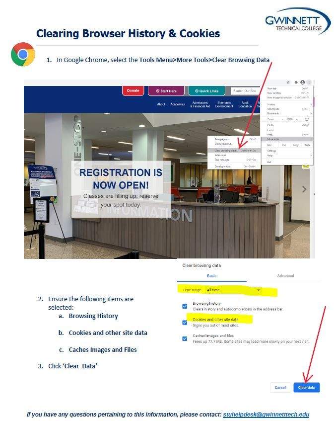 how to clear browser history