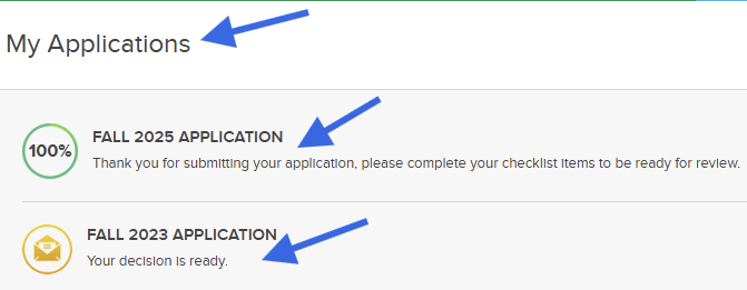 my applications example