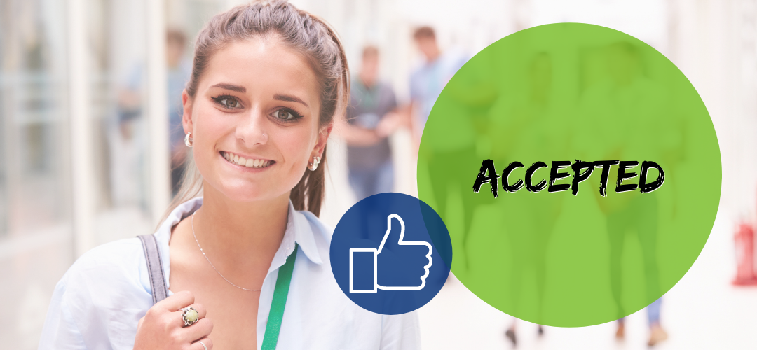 Dual Enrollment - Accepted image -front